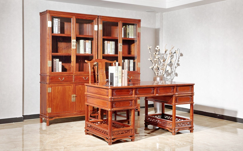 明式书桌书橱