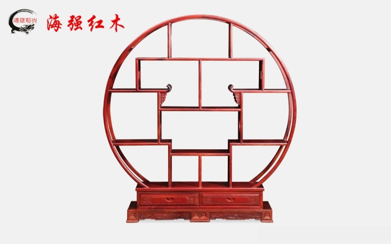 圆形多宝阁，博古架